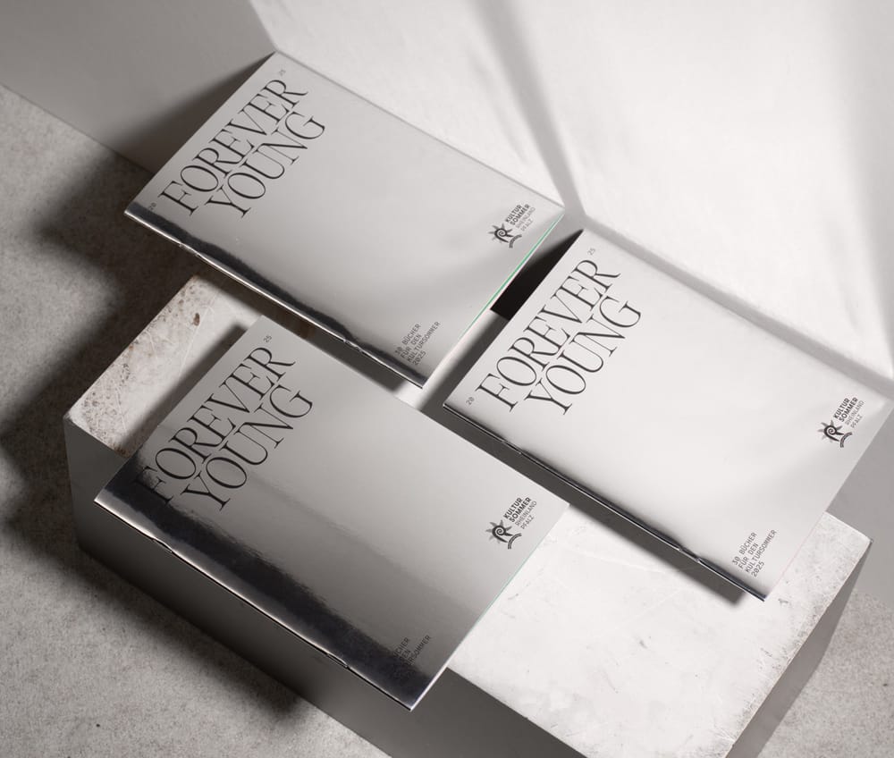 Programmheft »Kultursommer Rheinland-Pfalz« von Mathilda Mutant.