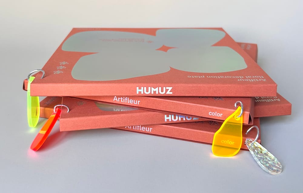 Verpackung von Blumensteckplatten aus Acryl